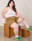 Classic Work Shorts - Desert Brown