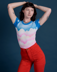 Airbrush Cloud Baby Tee