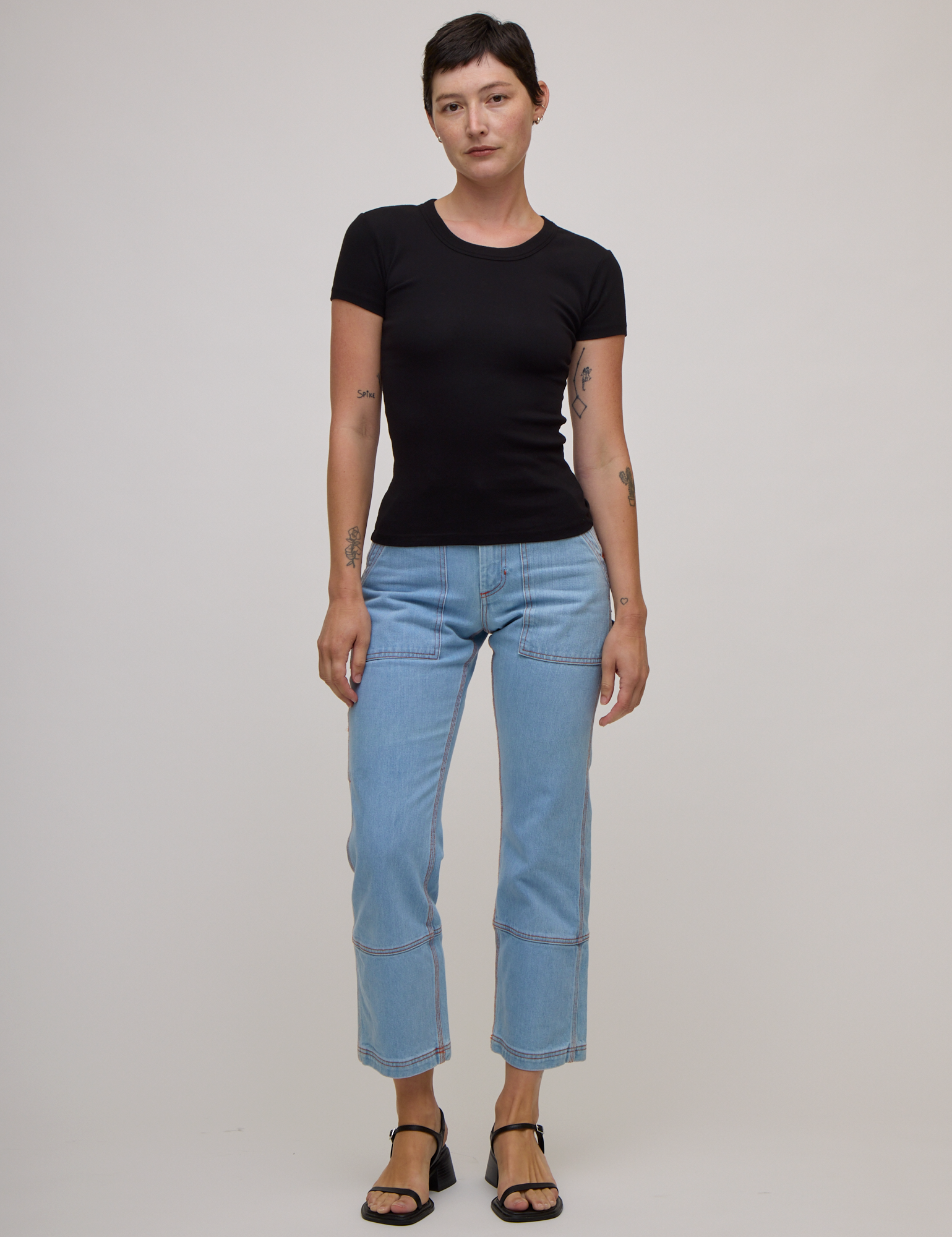 Baby Tee - Basic Black – BIG BUD PRESS