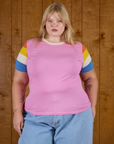 Calypso Tee - Bubblegum Multi