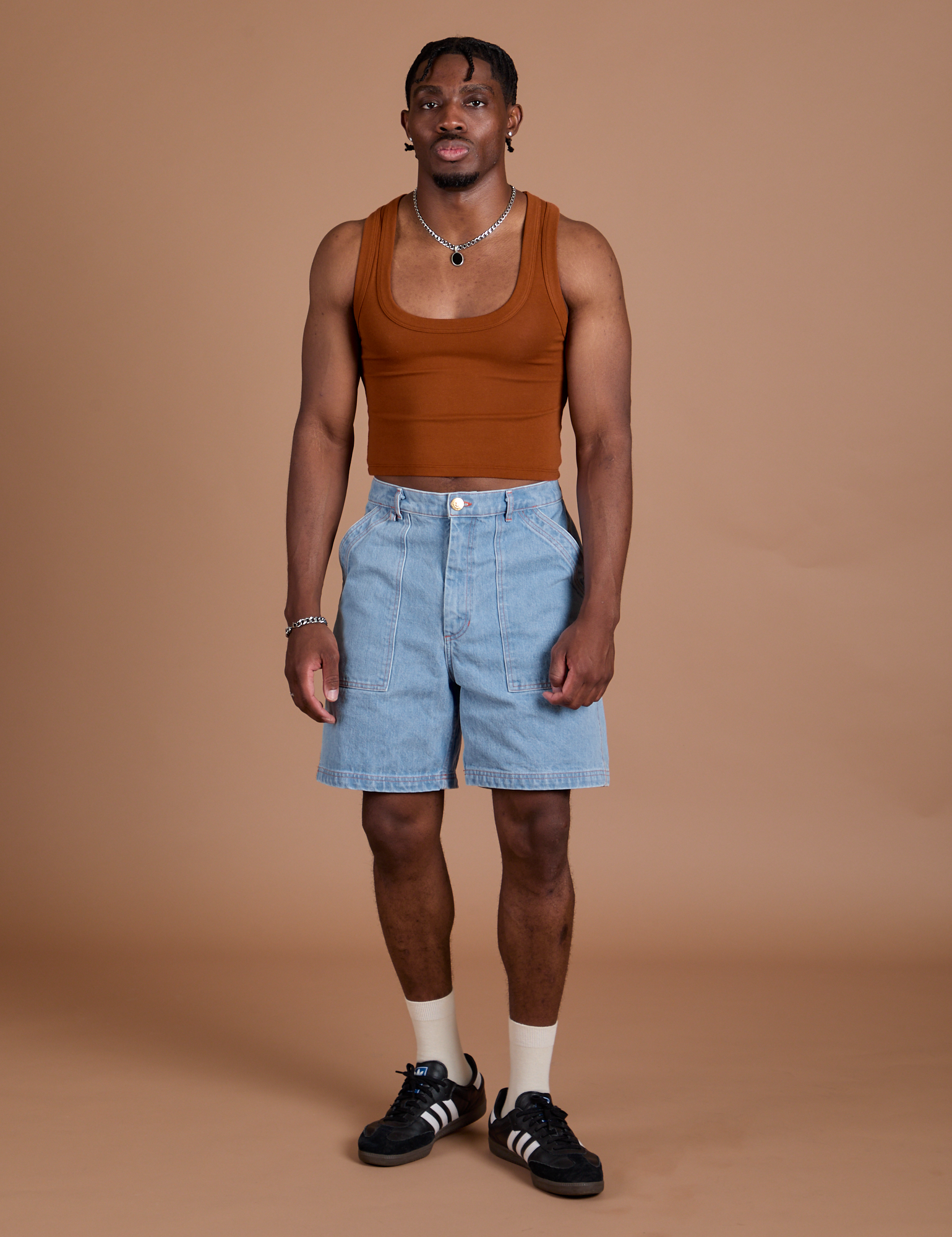 Carpenter Shorts - Light Wash – BIG BUD PRESS