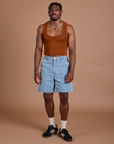 Carpenter Shorts - Light Wash