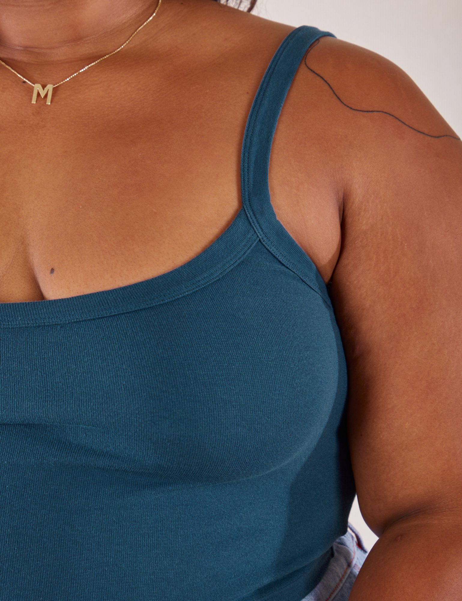 Cropped Cami - Lagoon *FINAL SALE* – BIG BUD PRESS