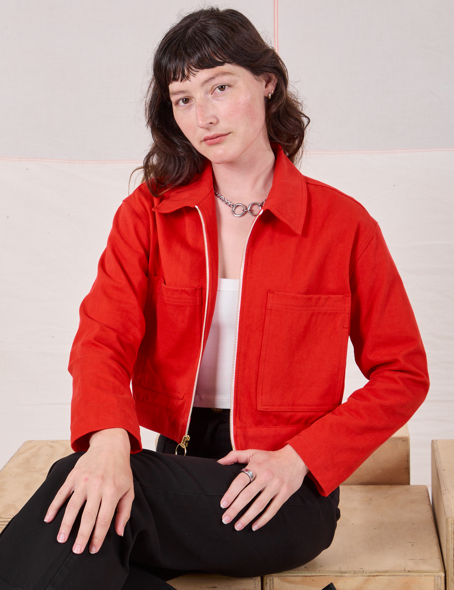 Mechanic Jacket - Mustang Red *FINAL SALE*  BIG BUD PRESS