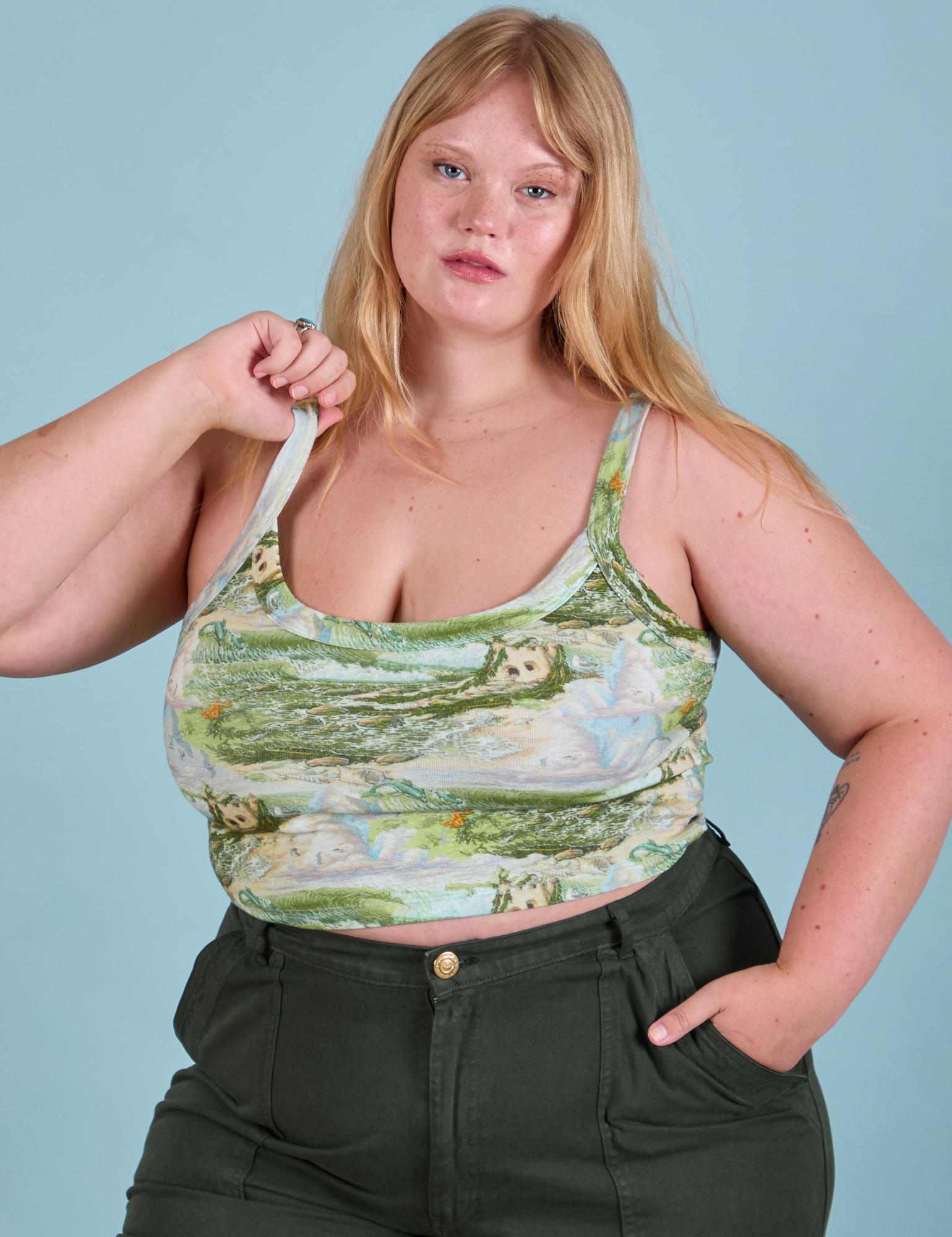 Ocean and Sky - Cami – BIG BUD PRESS