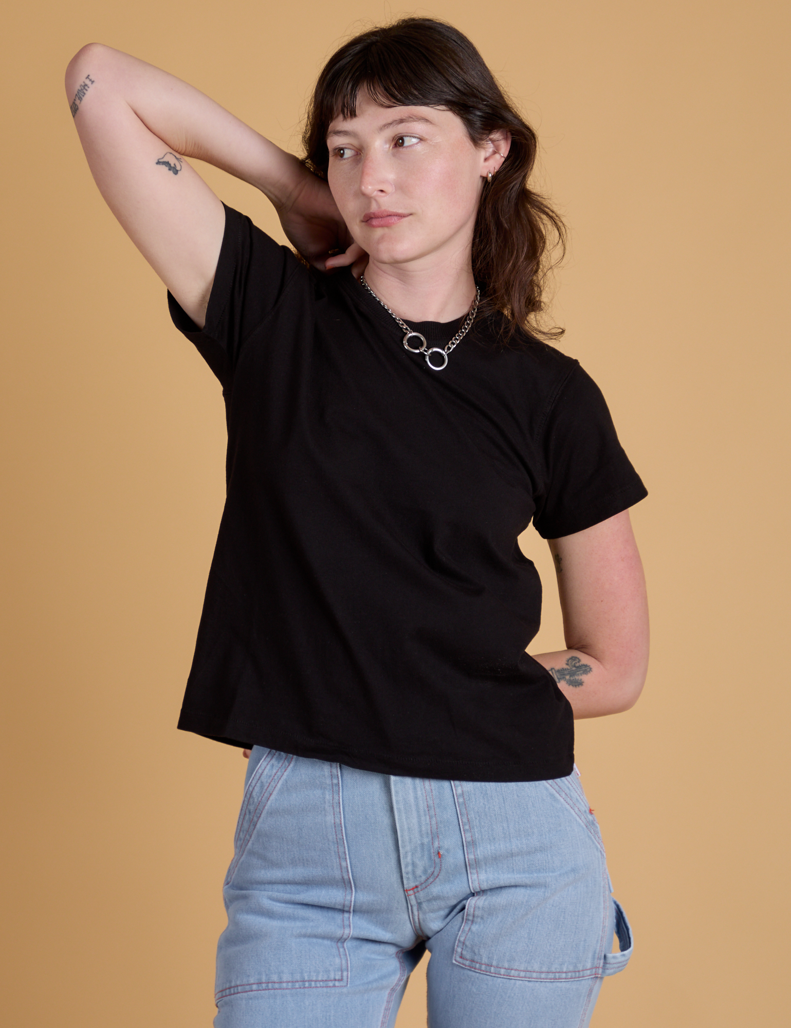The Organic Vintage Tee - Basic Black – BIG BUD PRESS
