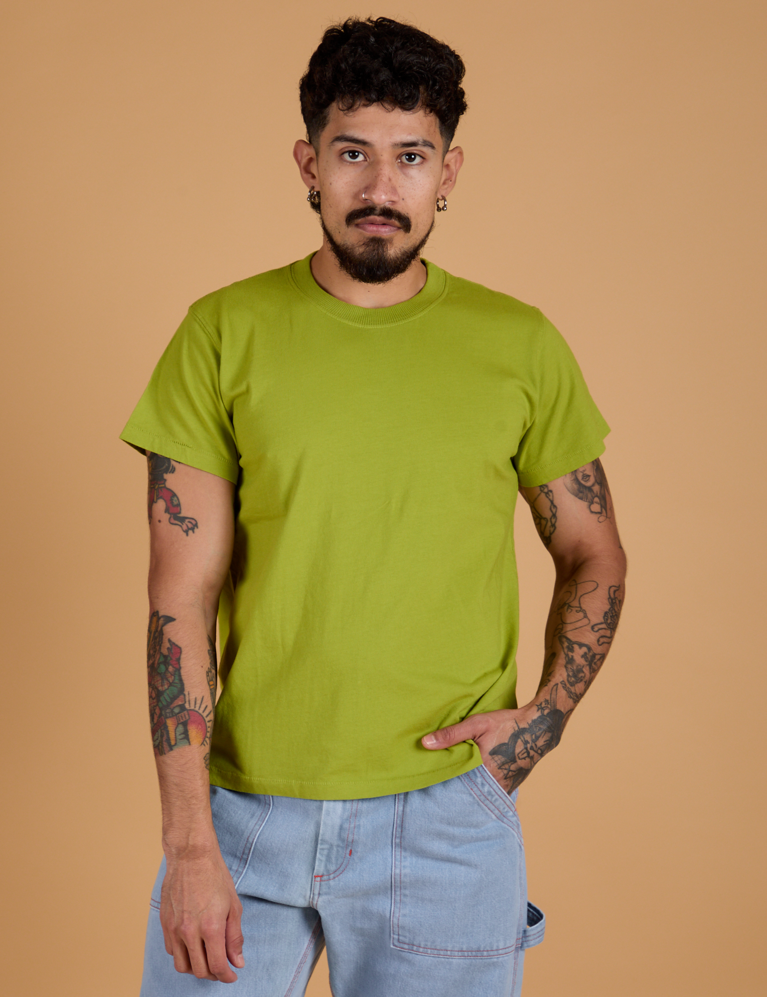 The Organic Vintage Tee - Gross Green – BIG BUD PRESS