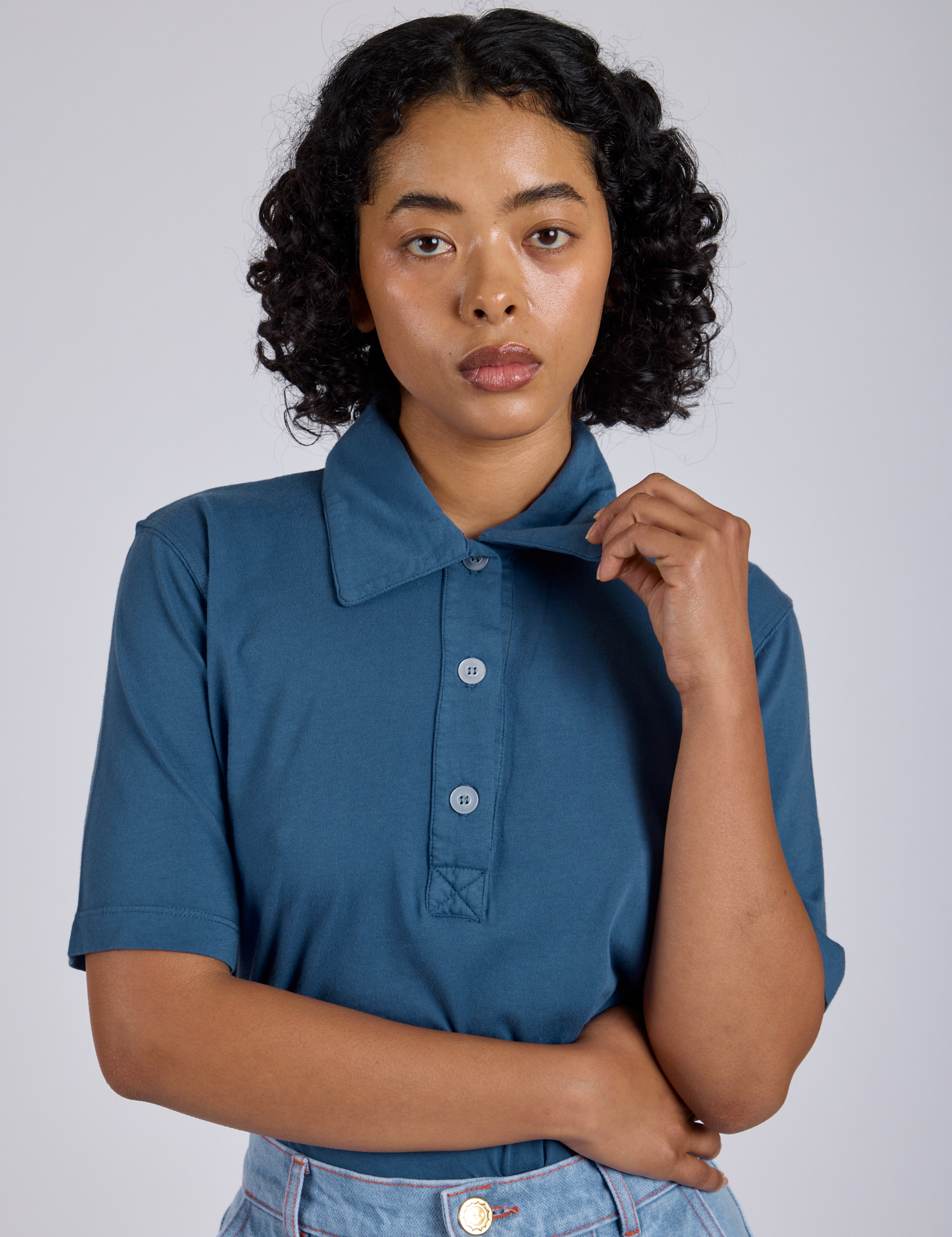 Classic Polo - French Blue – BIG BUD PRESS