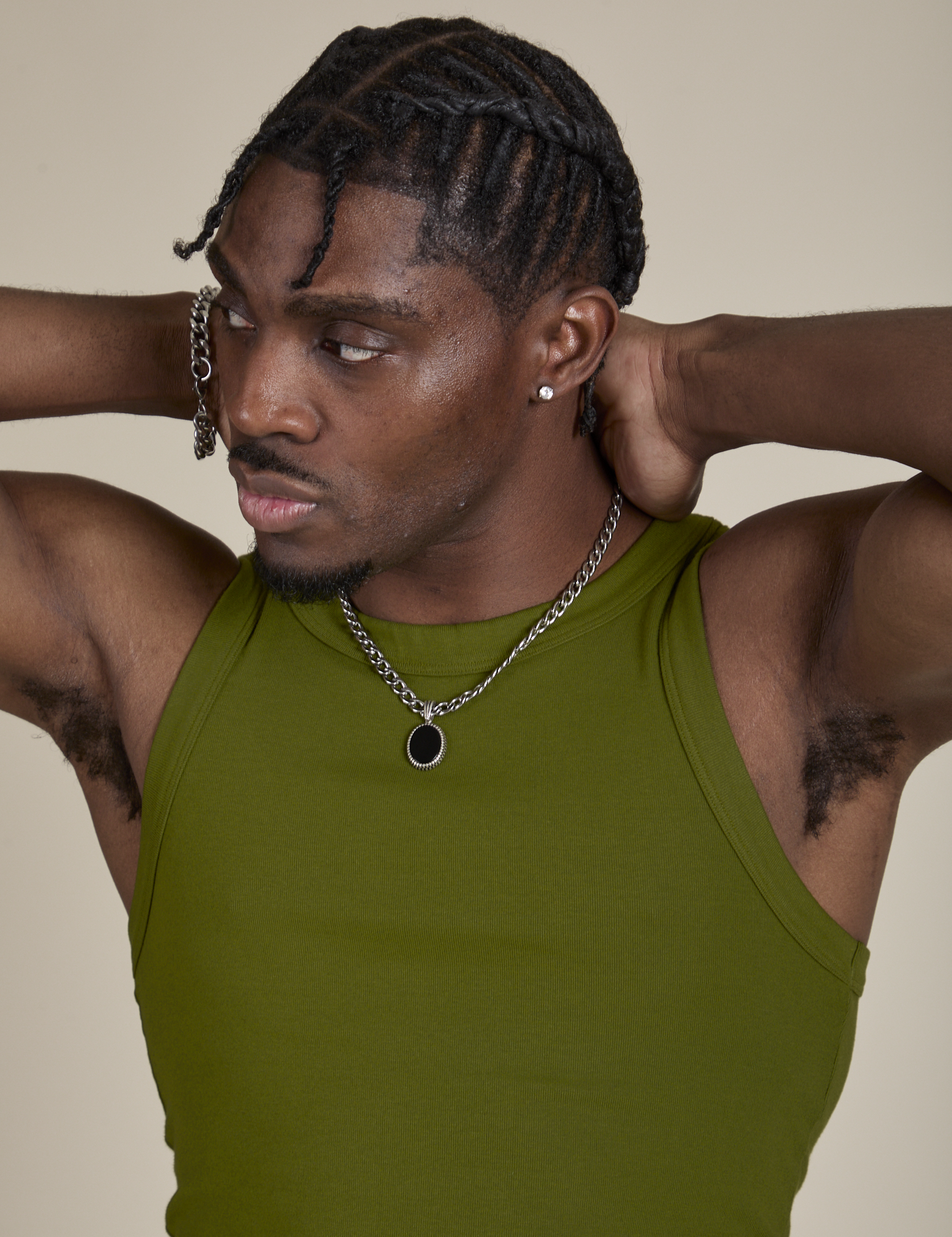 Racerback Tank - Summer Olive – BIG BUD PRESS
