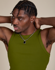 Racerback Tank - Summer Olive