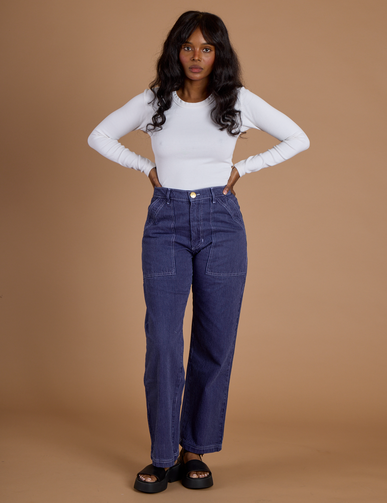 Railroad Denim Work Pants - Faded Grape Overdye – BIG BUD PRESS
