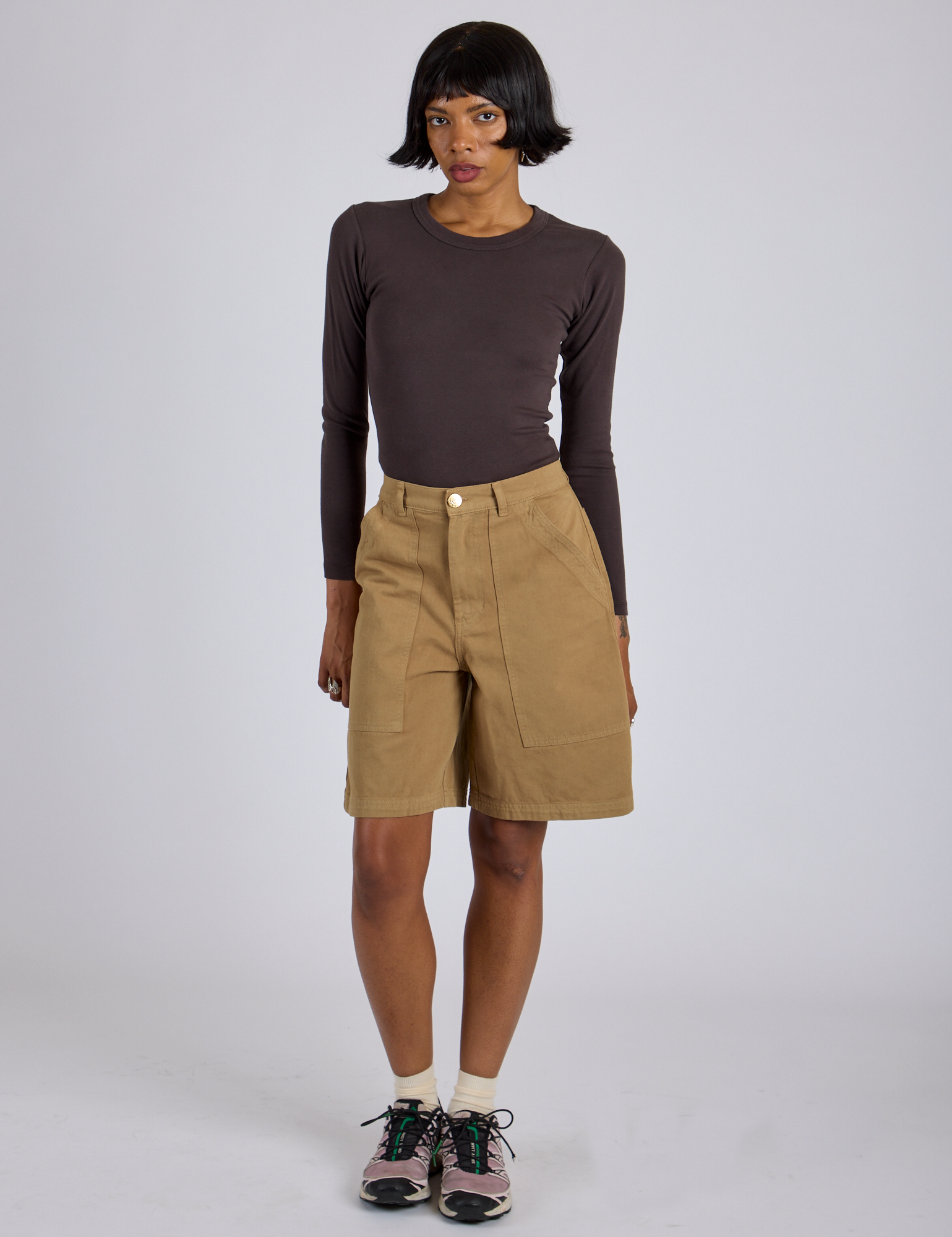 【中古】KUNST BAUM DB Stand Short Longline Work Shorts - Desert Brown – BIG BUD PRESS