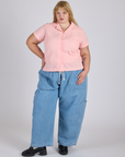 Pantry Button-Up - Baby Pink