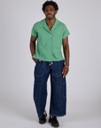 Pantry Button-Up - Seafoam Green