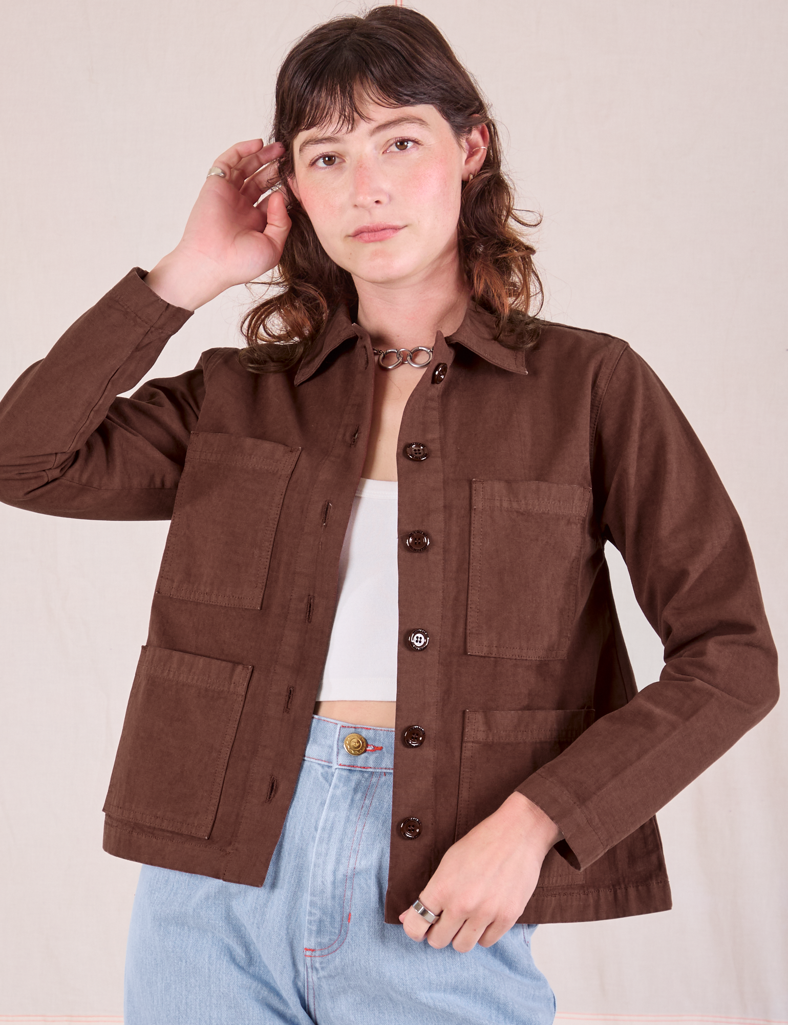 Ripstop Work Jacket - Fudgesicle Brown *FINAL SALE* – BIG