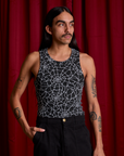 Spider Webs Racerback Tank on Anthony