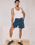 Trouser Shorts - Lagoon