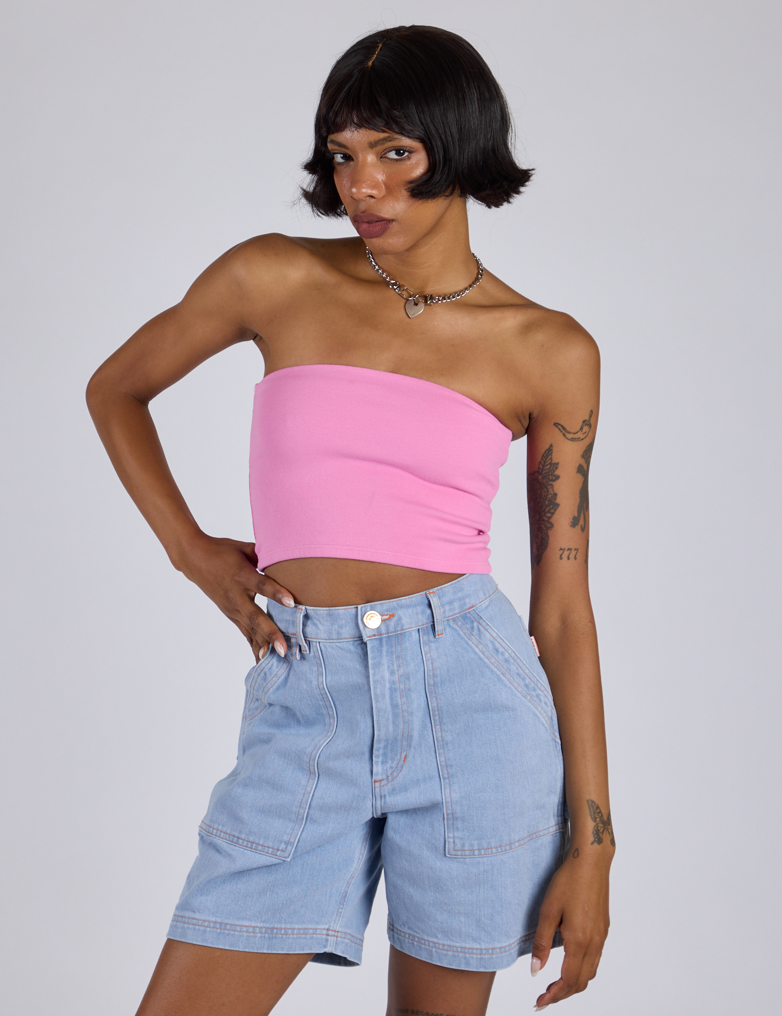Tube Top - Bubblegum Pink – BIG BUD PRESS