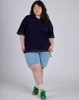 Burly Jersey - Navy