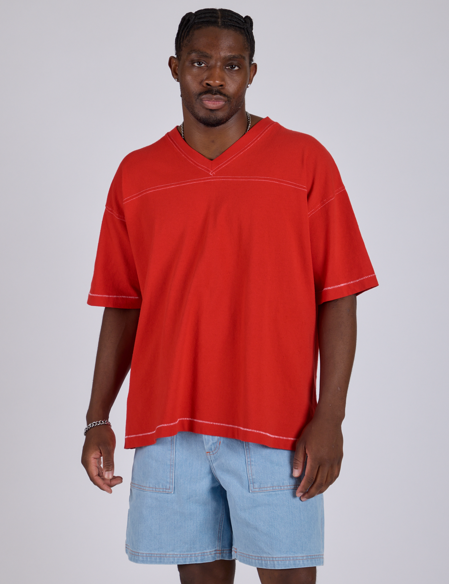 Burly Jersey - Mustang Red – BIG BUD PRESS