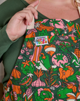 Close up of Kitchen Collection Full Apron on Juliet