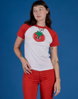 Produce Raglan Tee - Tomato