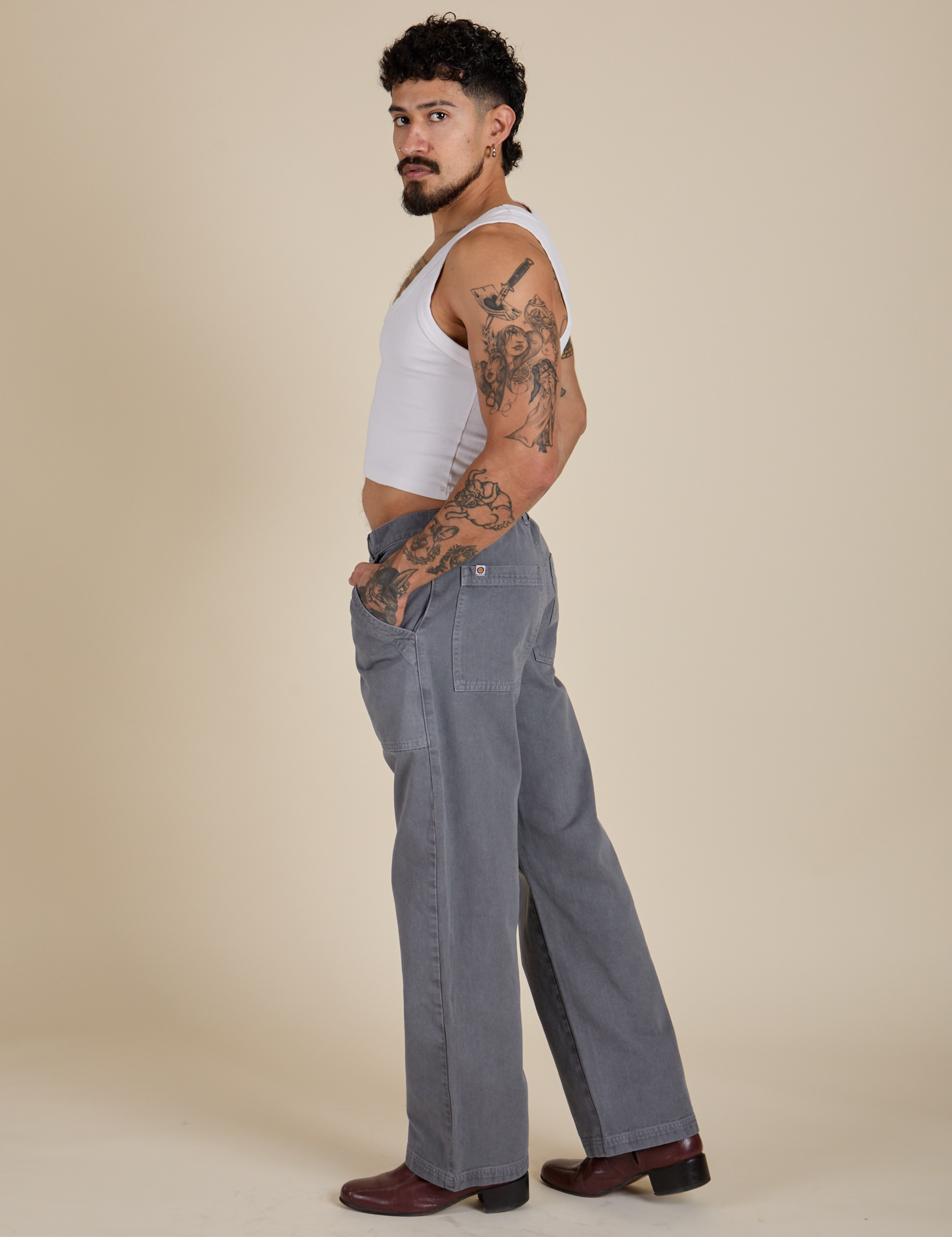 Work Pants - Washed Grey – BIG BUD PRESS