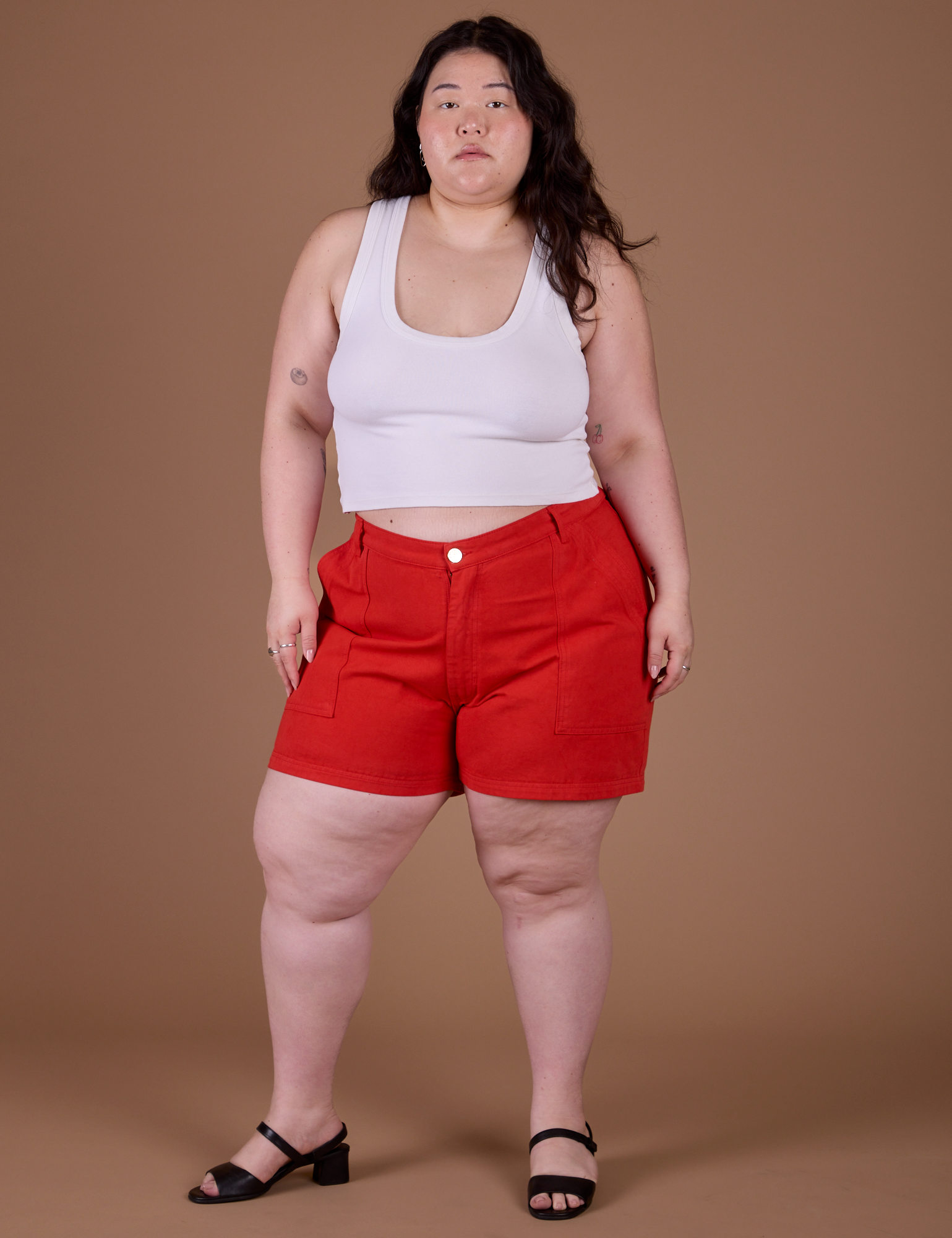 Classic Work Shorts - Mustang Red – BIG BUD PRESS
