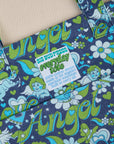 Angel Printed Everyday Tote close up