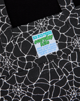 Spider Webs Printed Everyday Tote close up