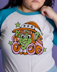 *PRE-ORDER* Halloween Raglan Tee - Witch