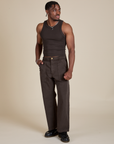 Racerback Tank - Espresso Brown