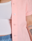Pantry Button-Up - Baby Pink