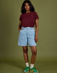 Vintage Ringer Tee - Red Wine