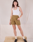 Trouser Shorts - Desert Brown