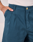 Trouser Shorts - Lagoon
