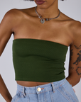 Tube Top - Evergreen