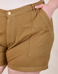 Classic Work Shorts - Desert Brown