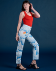 Work Pants - Sunny Cloud Airbrush