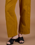 Drop Pocket Cargo Pants - Spicy Mustard