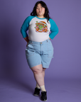 *PRE-ORDER* Halloween Raglan Tee - Witch