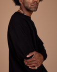 Long Sleeve Burly Tee - Basic Black