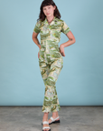 Ocean and Sky Jumpsuit on Alex