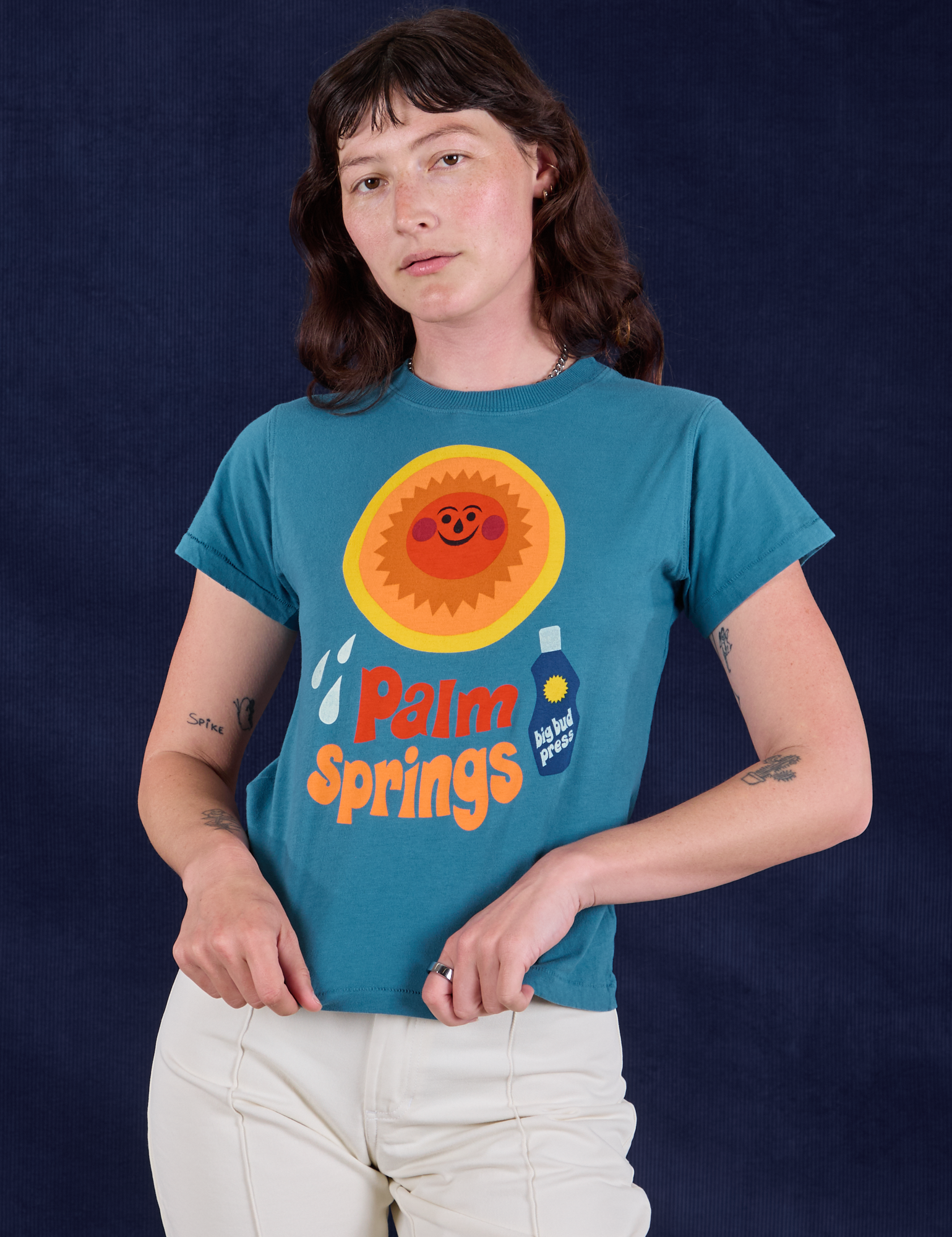 Palm Springs Tourist Tee on Alex