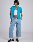 Pantry Button-Up - Hawaiian Blue