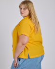 Pantry Button-Up - Sunshine Yellow