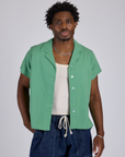 Pantry Button-Up - Seafoam Green