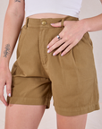 Trouser Shorts - Desert Brown