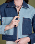 Mechanic Jacket - Mismatched Denim