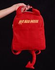 Devil Backpack held by model